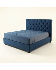 Gretna Square Tufted Upholstered Low Profile Standard Bed (synthetic illustration; no displayed measurements)