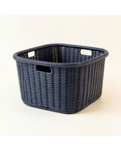 Flint Branch Laundry Hamper - Navy (synthetic illustration; no displayed measurements)