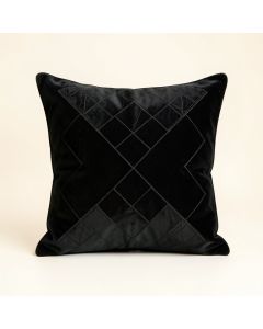 Cliff Crossing Filled Accent Pillow - Black (synthetic illustration; no displayed measurements)