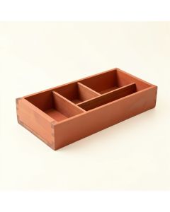 Harbor Branch Empty Pantry Drawer Organizer Insert - Terracotta (synthetic illustration; no displayed measurements)