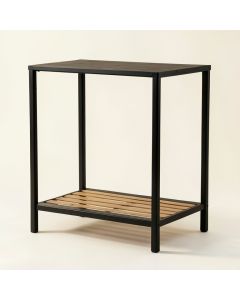 Heath Bluff Freestanding Laundry Folding Counter - Black (synthetic illustration; no displayed measurements)