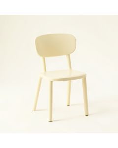 Fern Arc Small Chair - Ivory (synthetic illustration; no displayed measurements)