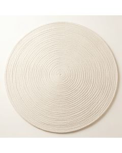 Reed Canyon Round Area Rug - Ivory (synthetic illustration; no displayed measurements)