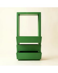 Ash Canyon Empty Vertical Garden Frame - Green (synthetic illustration; no displayed measurements)