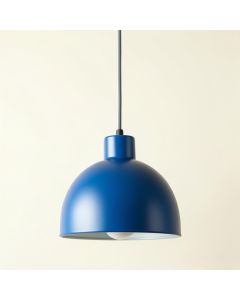 Oak Canyon Pendant Light Suspended From One Plain Cable - Blue (synthetic illustration; no displayed measurements)