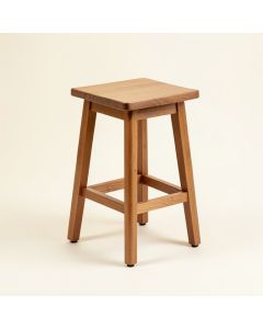 Haslingden Solid Wood 24 '' Counter Stool (synthetic illustration; no displayed measurements)