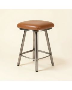 Augie Metal 31 '' Counter Height Bar Stool (synthetic illustration; no displayed measurements)