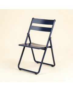 Hazel Brook Folding Outdoor Chair - Navy (synthetic illustration; no displayed measurements)