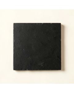 Slate Crossing Uninstalled Square Decorative Tile - Black (synthetic illustration; no displayed measurements)