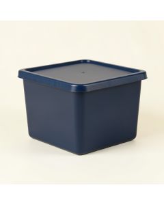 Cove Crossing Closed Outdoor Storage Box - Navy (synthetic illustration; no displayed measurements)
