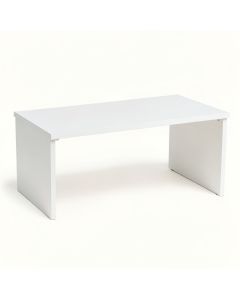 Shore Bend Desktop Monitor Riser - White (synthetic illustration; no displayed measurements)