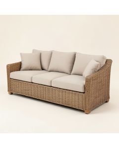 Michal Patio Sofa With Cushions (synthetic illustration; no displayed measurements)