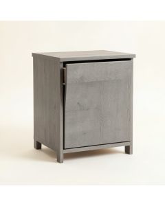 Rowan Canyon Freestanding Pull-Out Hamper Cabinet - Gray (synthetic illustration; no displayed measurements)