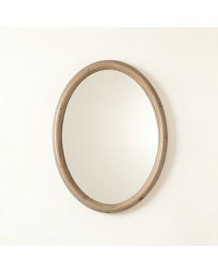 Stone Canyon Framed Wall Mirror - Gray (synthetic illustration; no displayed measurements)