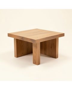 Quadril Solid Wood Block Coffee Table (synthetic illustration; no displayed measurements)