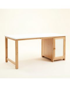 Stone Dale Empty Workshop Workbench - White (synthetic illustration; no displayed measurements)