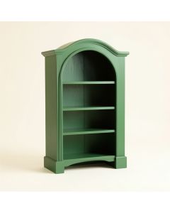 Cedar Edge Freestanding Bookcase - Green (synthetic illustration; no displayed measurements)