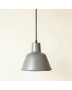 Vale Crossing Pendant Light Suspended From One Plain Cable - Gray (synthetic illustration; no displayed measurements)