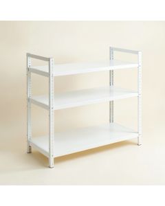 Stone Falls Desktop Shelving Unit - White (synthetic illustration; no displayed measurements)