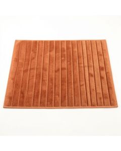 Hill Brook Bath Mat - Terracotta (synthetic illustration; no displayed measurements)