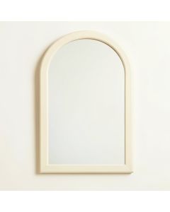 Dawn Bluff Framed Wall Mirror - Ivory (synthetic illustration; no displayed measurements)