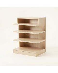 Brook Bend Desktop Shelving Unit - Beige (synthetic illustration; no displayed measurements)