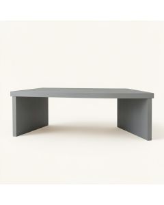 Linden Field Desktop Monitor Riser - Gray (synthetic illustration; no displayed measurements)