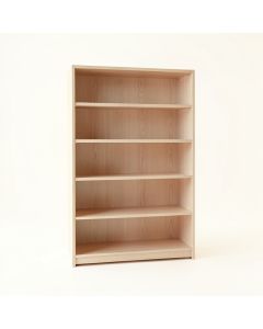 Cove Edge Freestanding Bookcase - Beige (synthetic illustration; no displayed measurements)