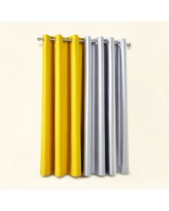 Kaydee Solid Blackout Thermal Grommet Curtain Panels (synthetic illustration; no displayed measurements)
