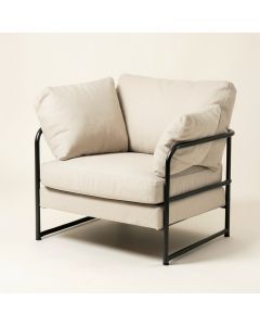 Thurso 45 '' Wide Cotton Papasan Chair (synthetic illustration; no displayed measurements)