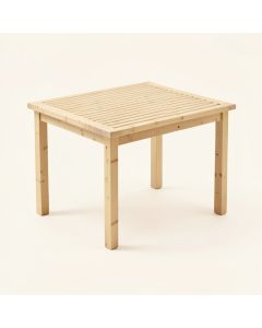 Sage Bend Patio Table - Beige (synthetic illustration; no displayed measurements)