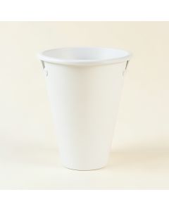 Briar Bridge Empty Railing Planter With Integral Brackets - White (synthetic illustration; no displayed measurements)