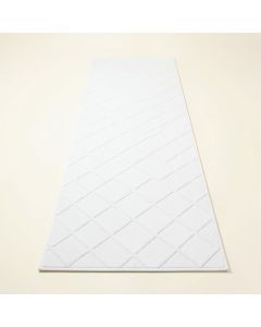 Birch Bend Narrow Runner Rug - White (synthetic illustration; no displayed measurements)