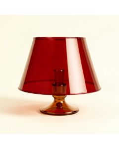 6 '' H X 6 '' W Glass Empire Lamp Shade ( Clip On ) (synthetic illustration; no displayed measurements)