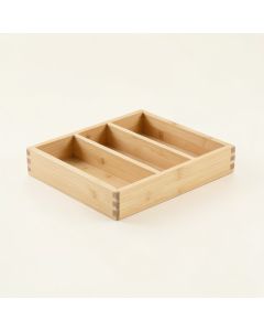 Field Bend Empty Pantry Drawer Organizer Insert - Beige (synthetic illustration; no displayed measurements)