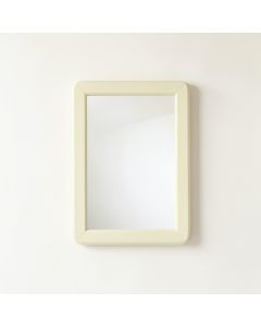 Juniper Arc Framed Wall Mirror - Ivory (synthetic illustration; no displayed measurements)