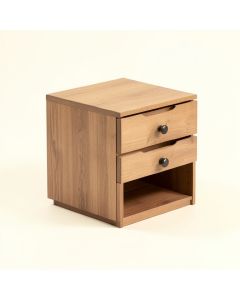 Sergius 2 Drawer End Table (synthetic illustration; no displayed measurements)