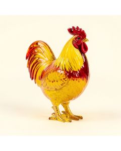 Oskaloosa Rooster Figurine (synthetic illustration; no displayed measurements)
