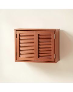 Meadow Canyon Wall-Mounted Entry Cabinet - Terracotta (synthetic illustration; no displayed measurements)