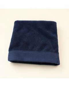 Aspen Falls Bath Towel - Navy (synthetic illustration; no displayed measurements)