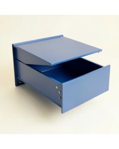 Clay Bend Under-Desk Drawer Unit - Blue (synthetic illustration; no displayed measurements)