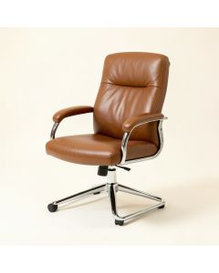 Adur Genuine Leather Conference Chair (synthetic illustration; no displayed measurements)