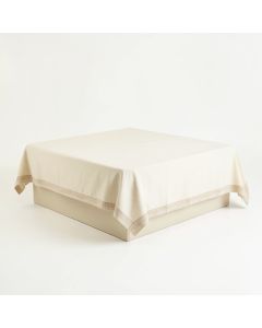Birch Bridge Flat Bed Sheet - Ivory (synthetic illustration; no displayed measurements)