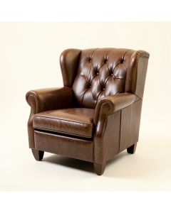 44 '' Wide Tufted Wingback Chair (synthetic illustration; no displayed measurements)