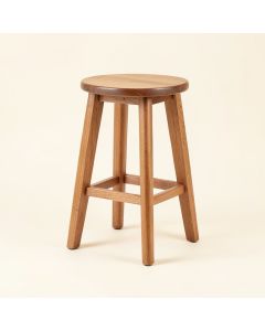 Landingville Solid Wood 30 '' Bar Stool (synthetic illustration; no displayed measurements)