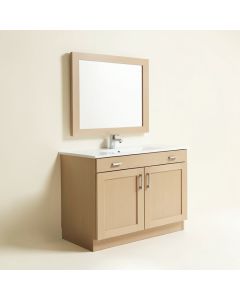 Bastienne 36 '' Wall-Mounted Single Bathroom Vanity Set (synthetic illustration; no displayed measurements)