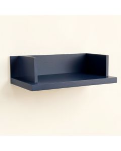 Clay Bluff Wall-Mounted Shelf - Navy (synthetic illustration; no displayed measurements)