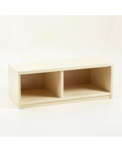 Willow Dell Shoe Storage Bench - Cream (synthetic illustration; no displayed measurements)