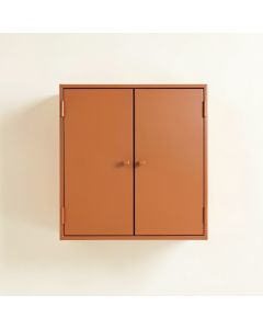 Elm Canyon Wall-Mounted Laundry Cabinet - Terracotta (synthetic illustration; no displayed measurements)