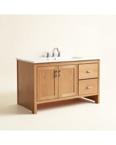 Lewes 60 '' Double Bathroom Vanity Set (synthetic illustration; no displayed measurements)